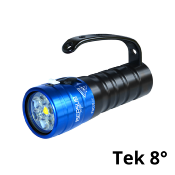 Phare de plongée BERSUB Focus EVO Tek Li